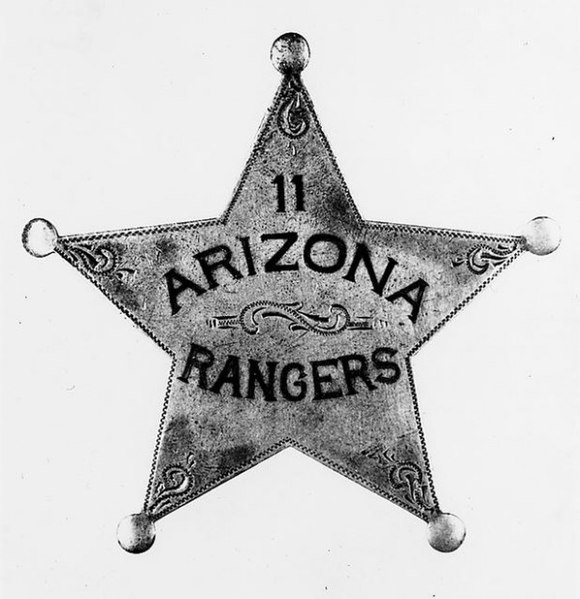 arizona rangers badge